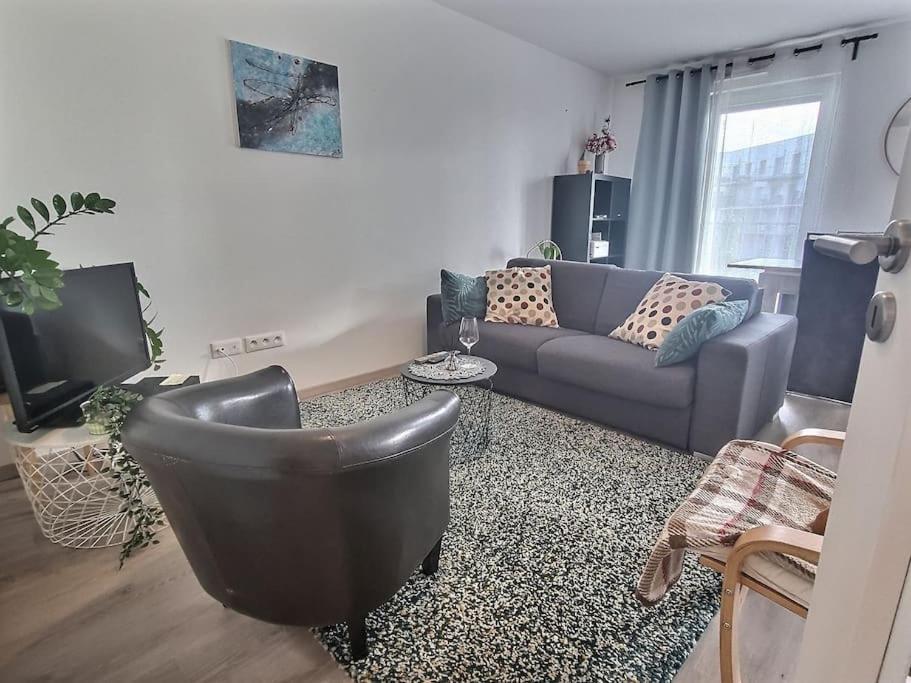 שטרסבורג Superbe Appartement Avec 2 Balcons - Vue Sur La Cathedrale Environ 15 Min En Tram מראה חיצוני תמונה
