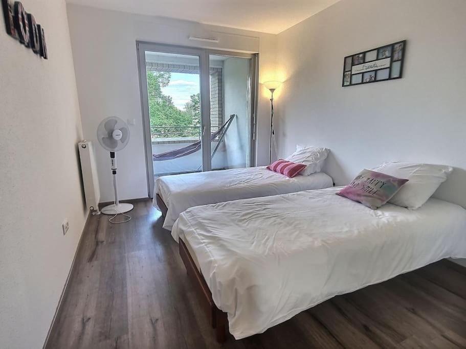 שטרסבורג Superbe Appartement Avec 2 Balcons - Vue Sur La Cathedrale Environ 15 Min En Tram מראה חיצוני תמונה